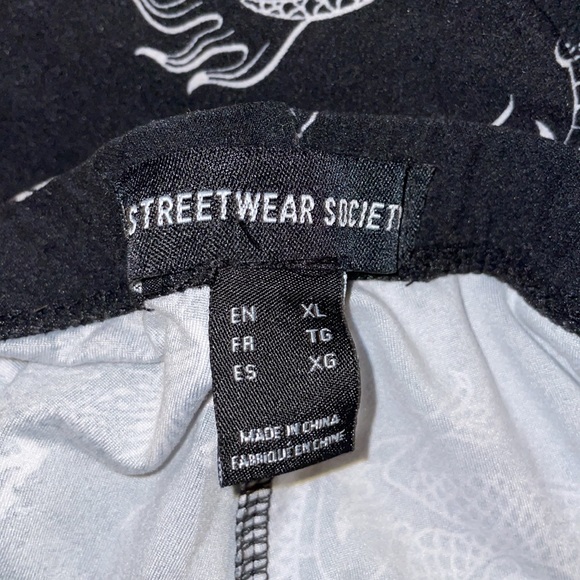 Dragon Print Leggings Streetwear Society XL - Picture 4 of 4